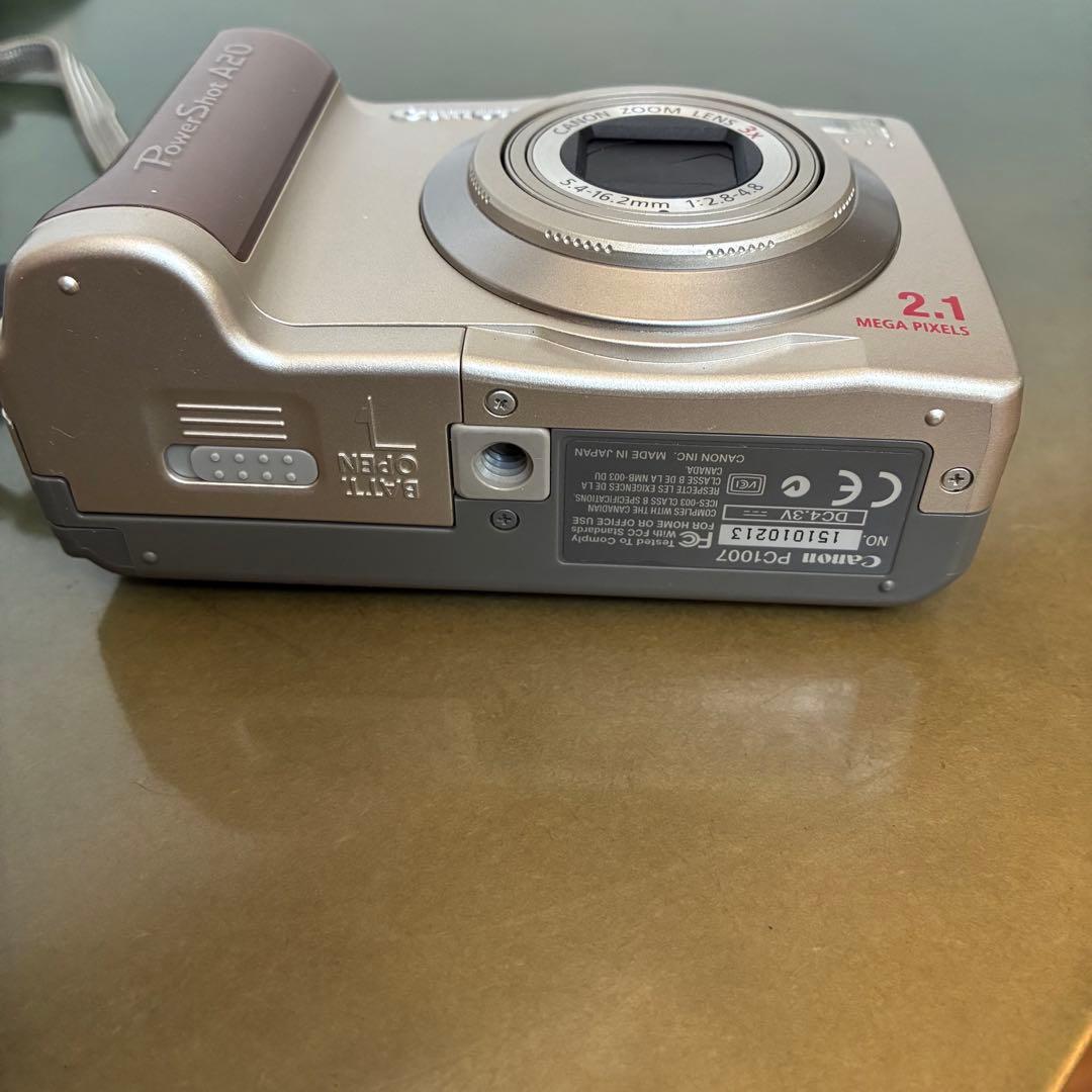 【デジカメ】Canon powershot A20 キヤノン パワーショット