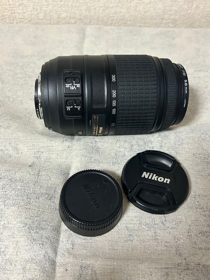 【美品】Nikon AF-S NIKKOR 55-300mm VR レンズ