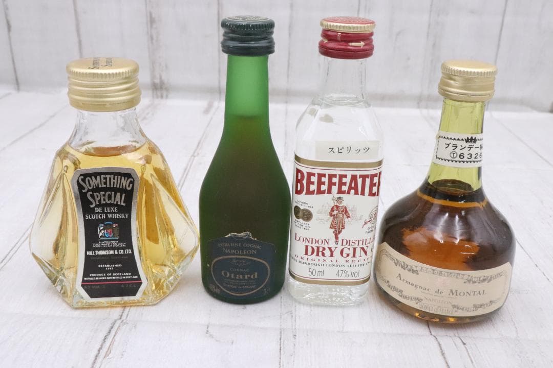 ★未開栓 酒 ミニボトル 12本セット ウイスキー ブランデー サントリー 等