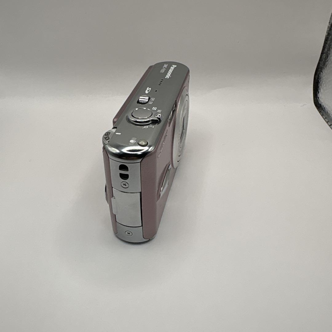 美品 希少色パナソニックLUMIX コンパクトデジカメ ピンクDMCーFX01