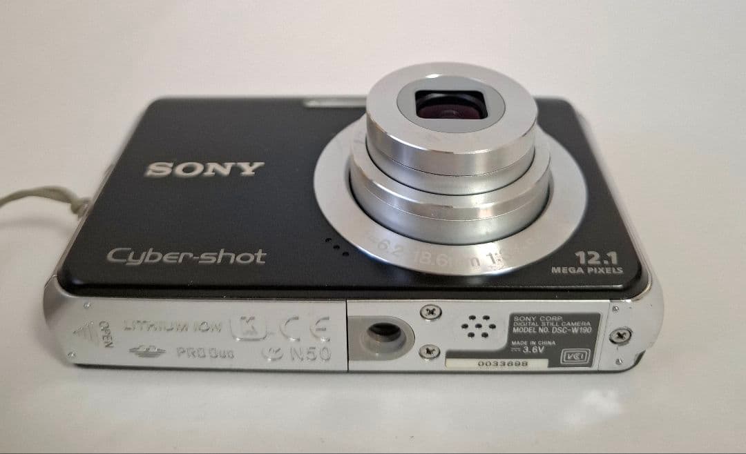 [準美品]ソニー SONY Cyber-Shot DSC-W190 コンデジ