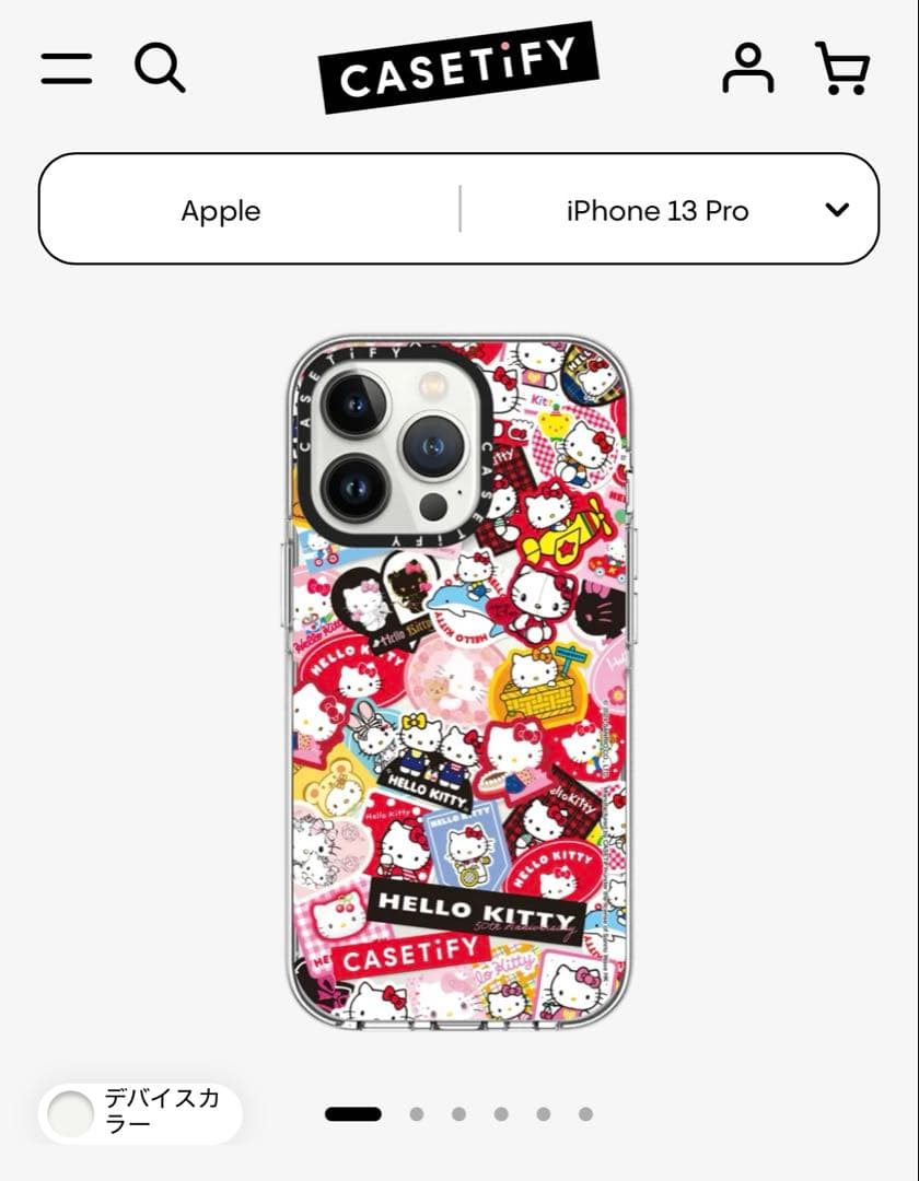 新品未開封CASSETIFY HELLO KITTY iPhone13Pro