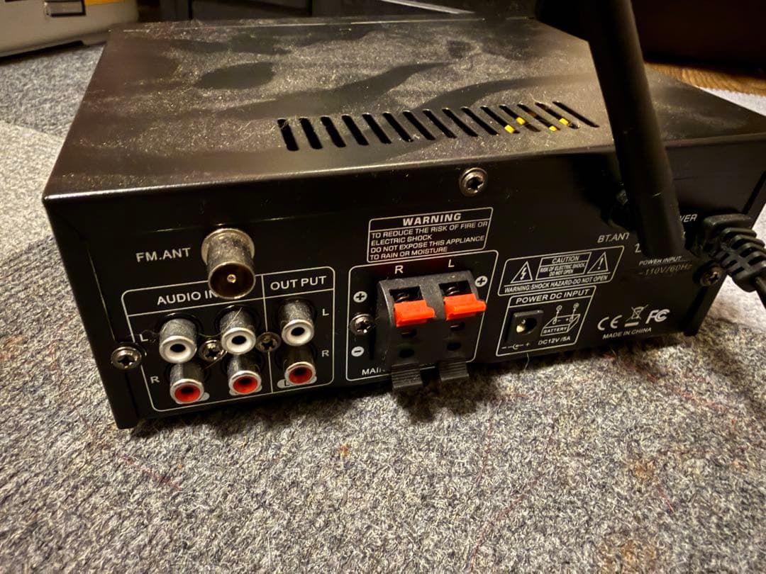 Bose 101MM スピーカー 150W 6Ω アンプ付属