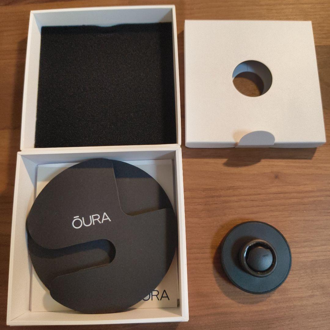 値下げ中　Oura Ring マットブラック 第3世代　us8号