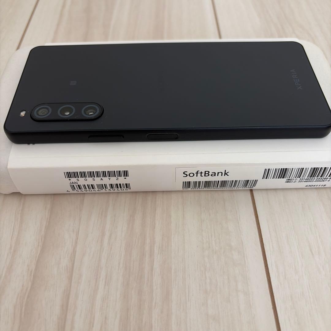 Sony Xperia 10 V SoftBank ブラック 本体