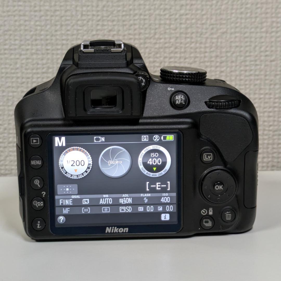デジタル一眼レフ ニコン Nikon D3400 ジャンク品