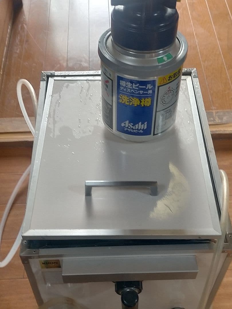 氷式(コンセント不要)ビールサーバー減圧弁ヘッド洗浄タンクレンチも全部1式セット