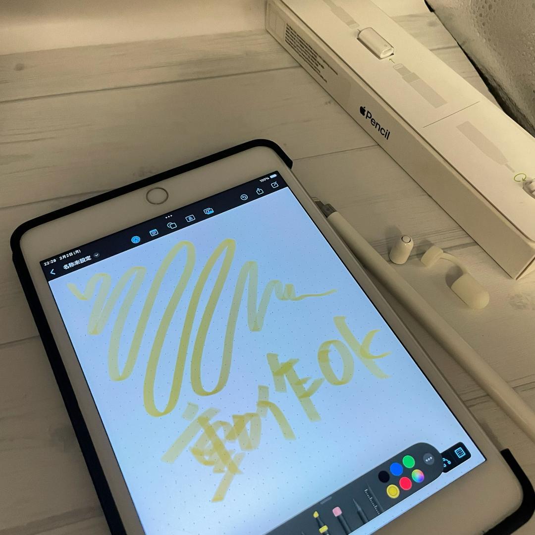 動作確認済み【純正品】Apple Pencil 第一世代 付属品＋カバーセット