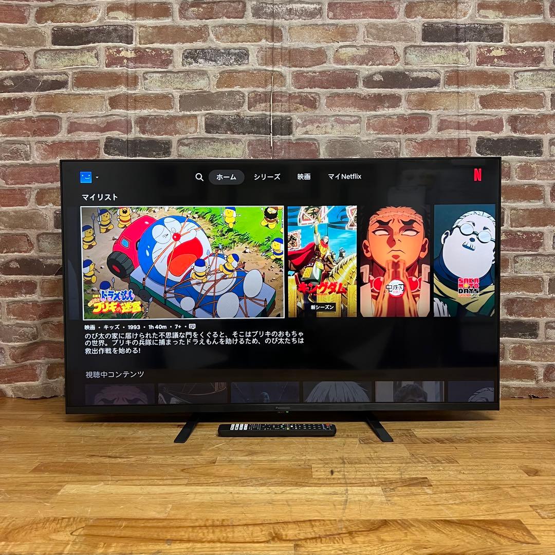 パナソニック 43V型 4K 液晶テレビ VIERA TH-43LX800