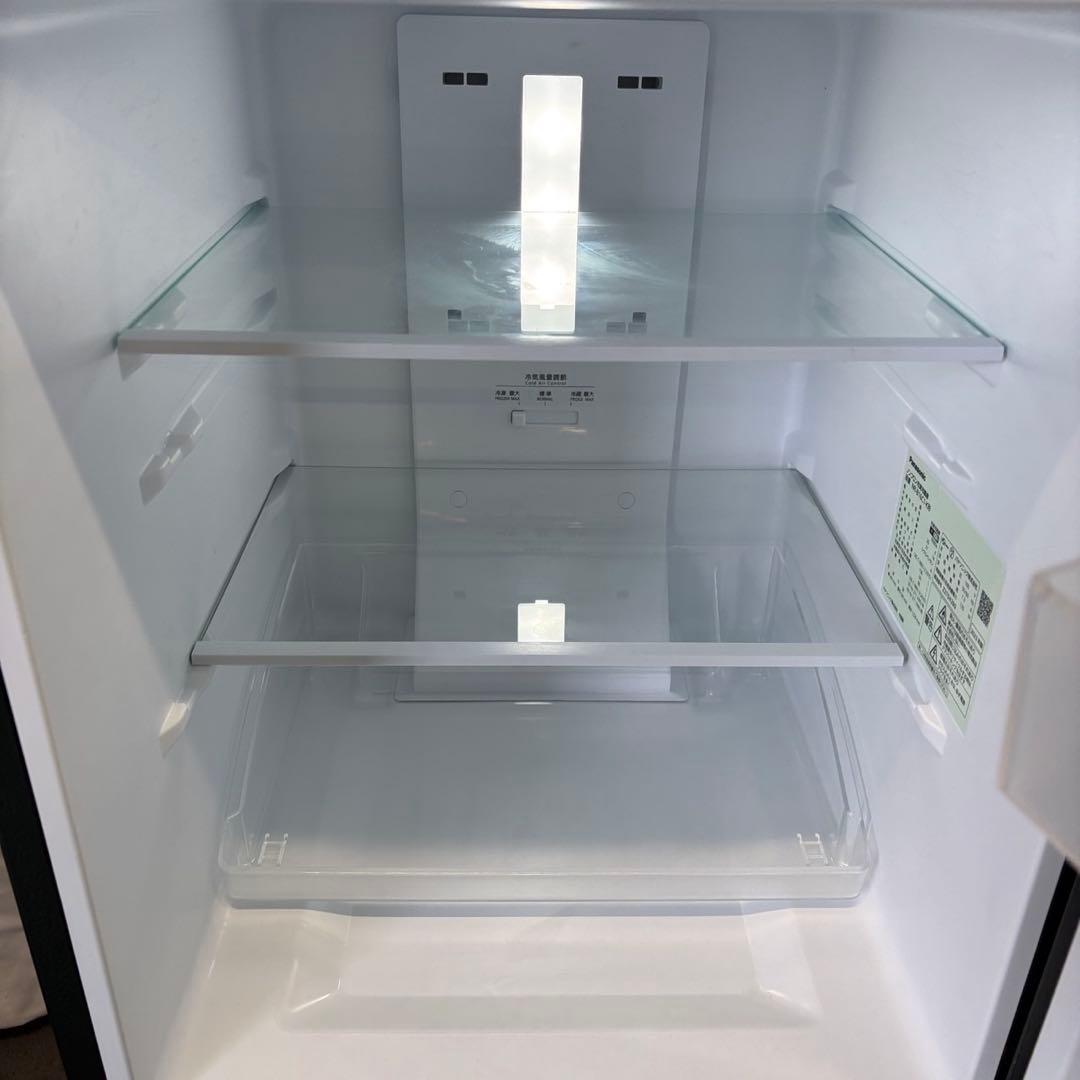 100　冷蔵庫　パナソニック　一人暮らし　黒　右開き　送料無料　23年製