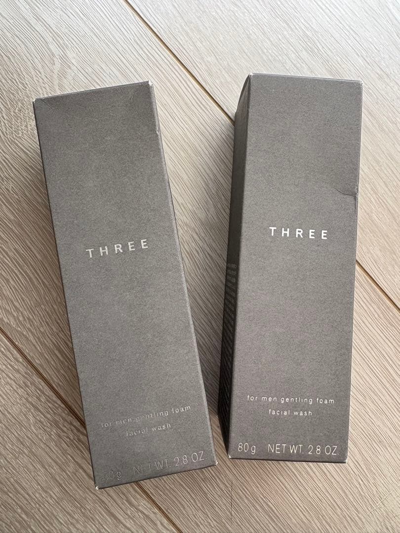 【新品未使用】THREE フォーメン　ジェントリングフォーム(洗顔料)2個セット
