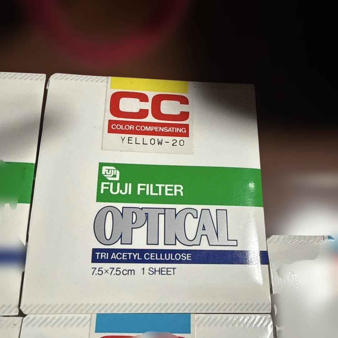 フジフィルター FUJI CCフィルター 7.5x7.5cm 各色