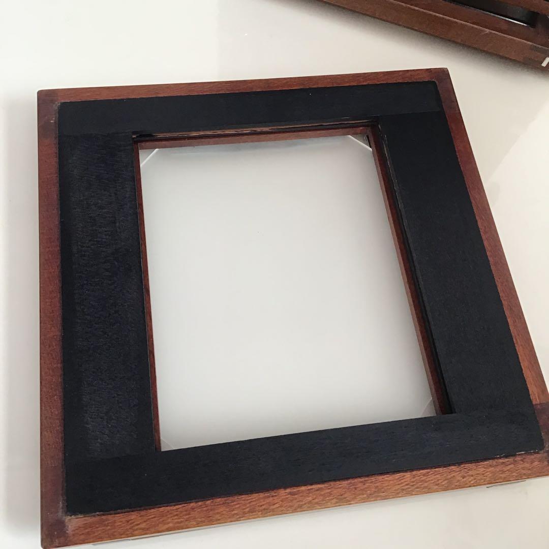 【メ】長岡製作所 NAGAOKA SEISAKUSHO 4×5 暗箱 暗幕 木製