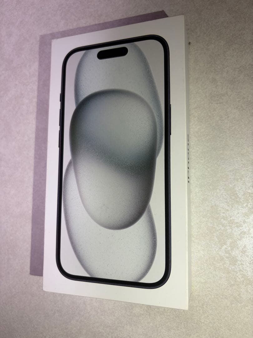 ⭐️iPhone15 125GB ブラック SIMフリー　箱付き