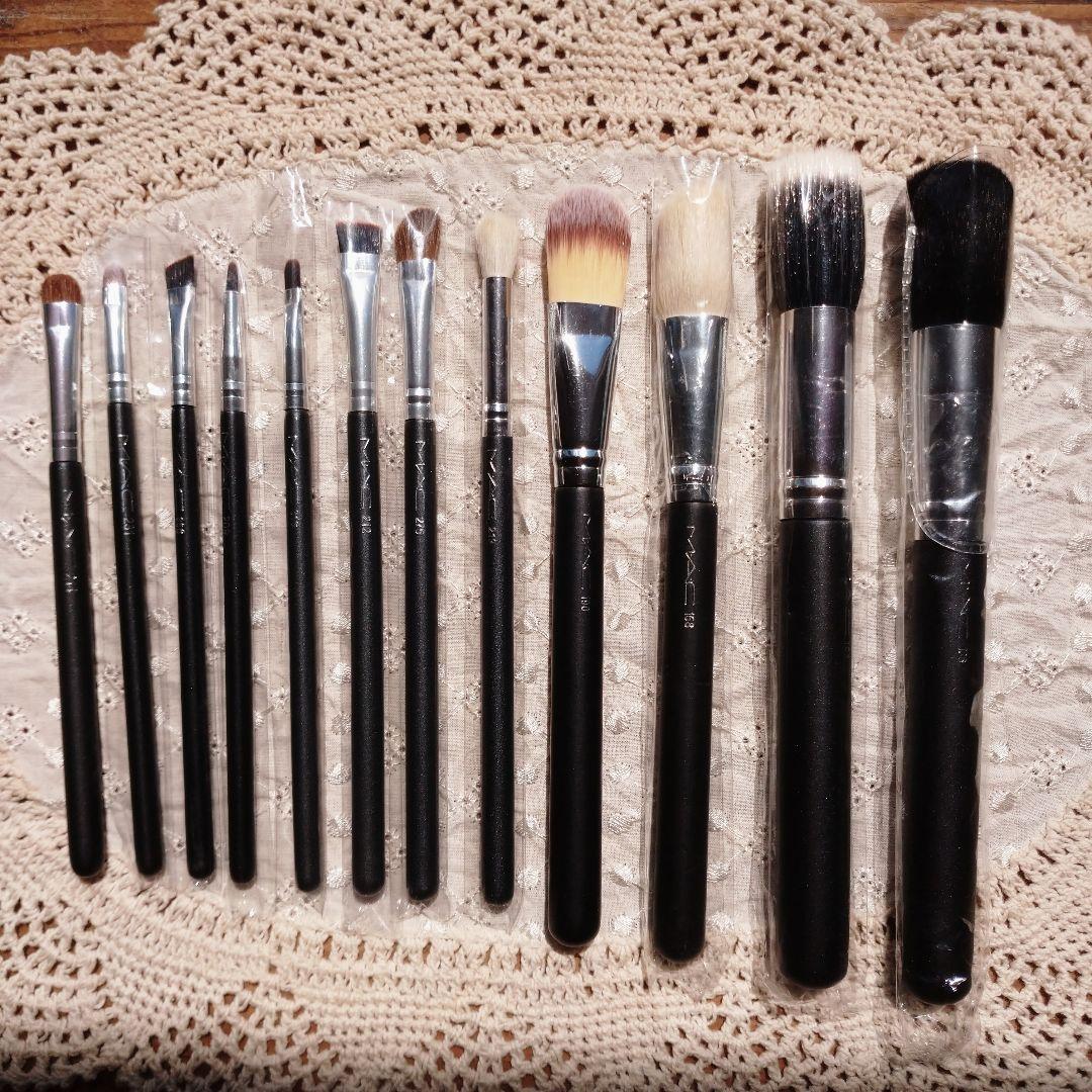 MAC マック メイクブラシセット12本 未使用多数 ポーチ付き