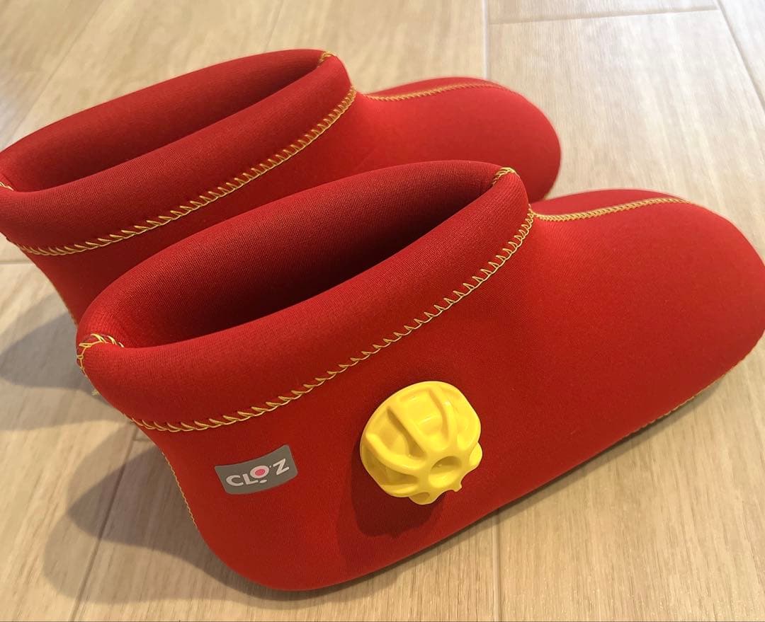 【美品】CLOZ クロッツ　湯たんぽ　足用
