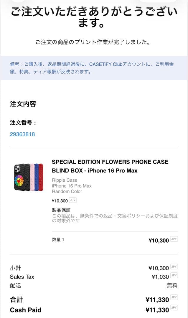 CASETiFY×TAKASHI MURAKAMI★iPhone16promax