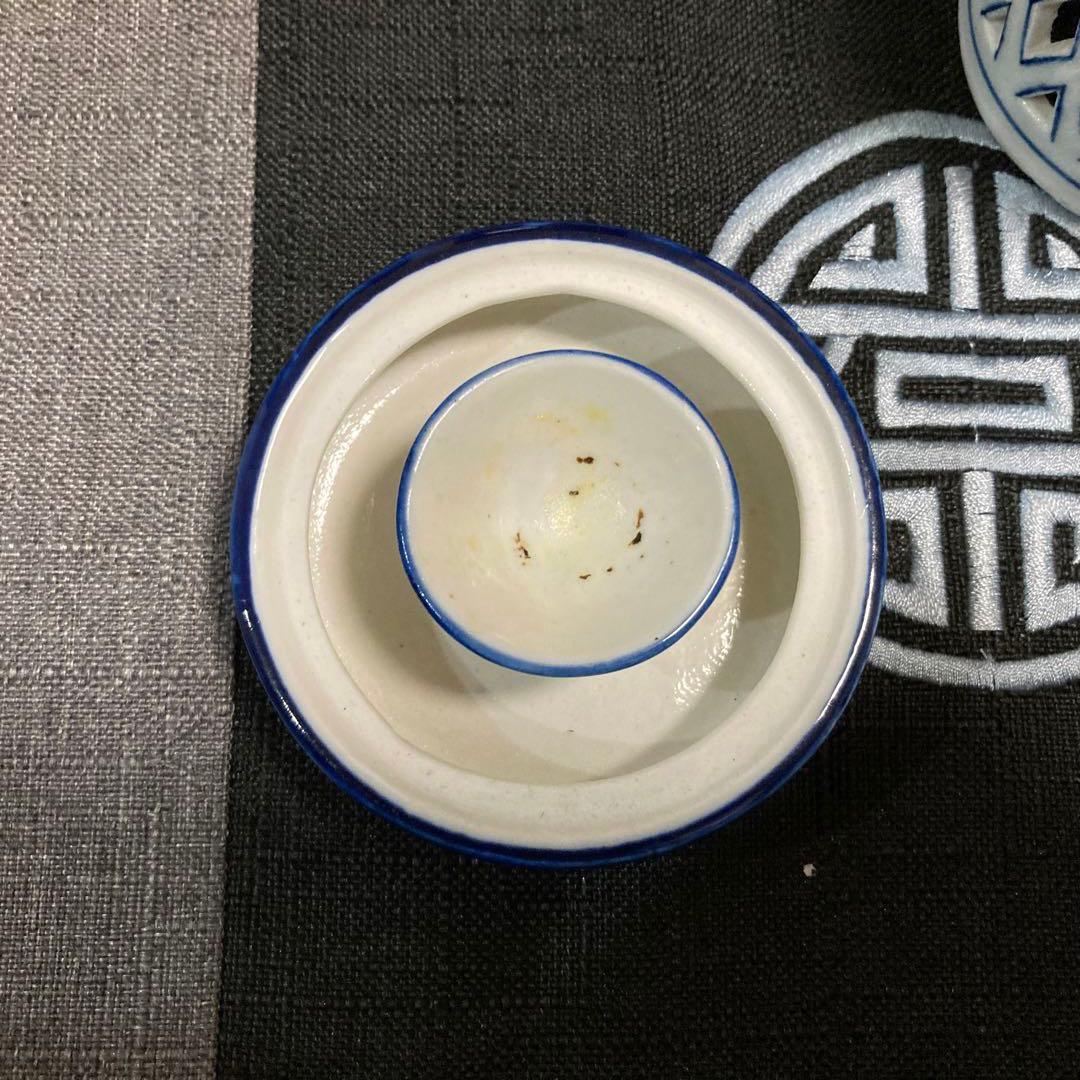 香炉 明時代 大明崇禎年制 青花瓷 陶磁器 中国美術 /アンティーク 古美術