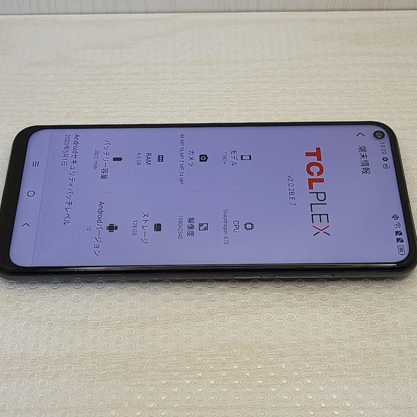 TCL PLEX ■ 6GB/128GB / SIMフリー ※DualSIM