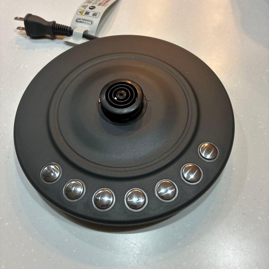 【美品】デロンギ電気カフェケトル　アイコナ　プレステージグレー　1ℓ