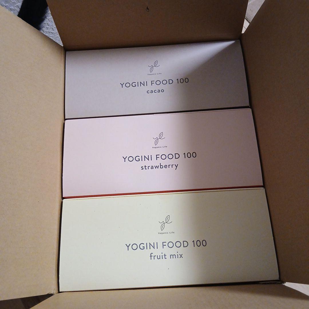 YOGINI FOOD 100 ダイエットドリンク 3種セット　３箱計63袋