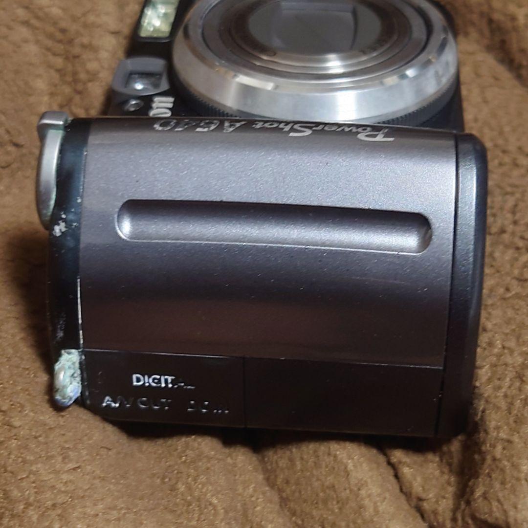 CANON★ジャンク品 パワーショット A640★乾電池式デジタルカメラ 送料込