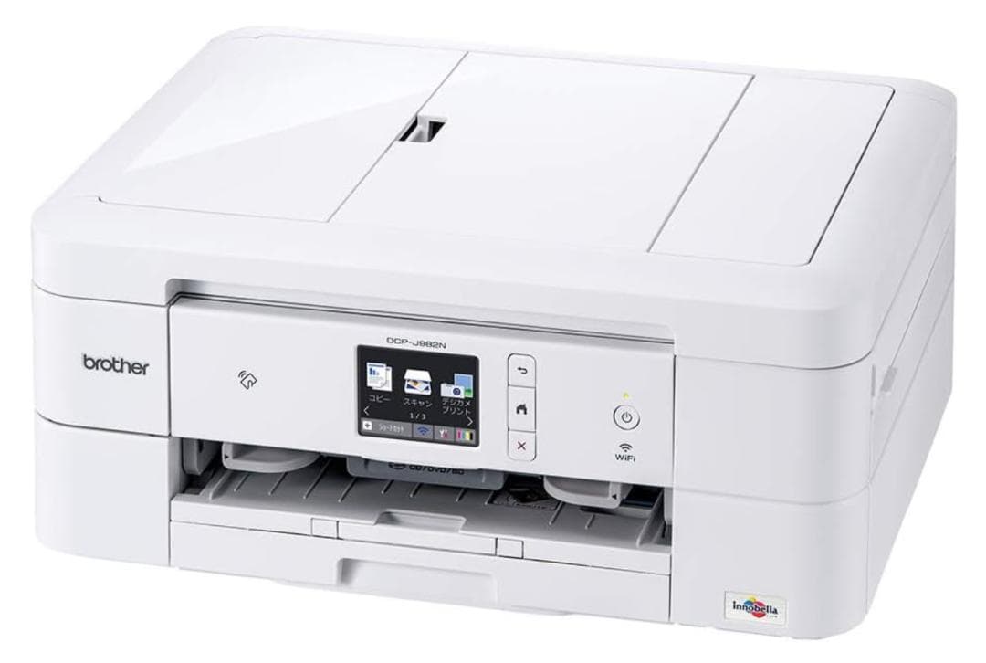 ♪新品ブラザー プリンター A4インクジェット複合機ADF/両面印刷レーベル印刷