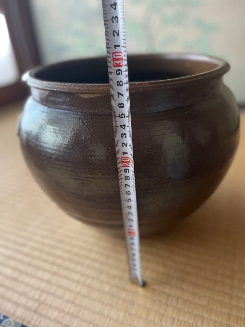 陶器製　カメ　大型