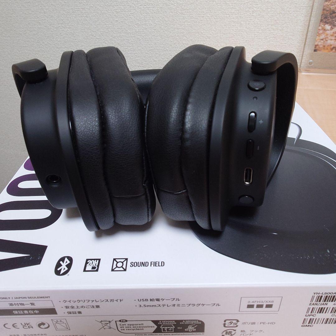 YH-L500A ワイヤレスヘッドホン ブラック