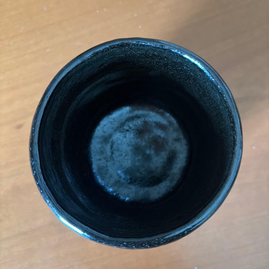 黒楽　筒楽　茶道
