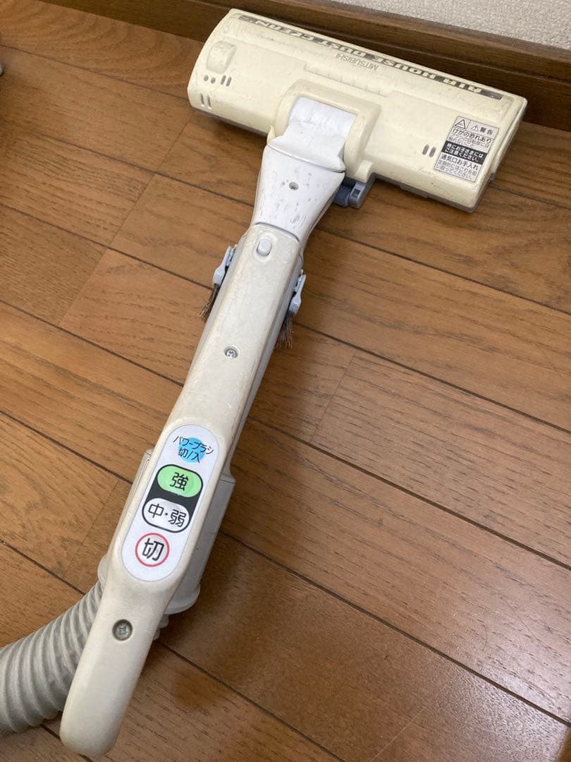 三菱　掃除機　紙パック式　キャニスター　2010年製