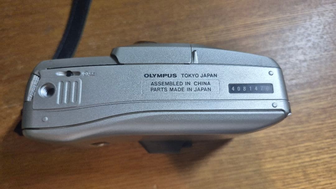 Olympus zoom140 vf　シルバー　583XB