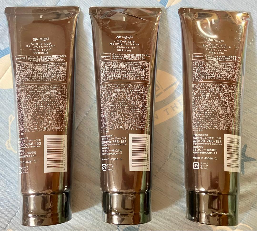 ÉCLAT ボタニカルトリートメント 3本セット