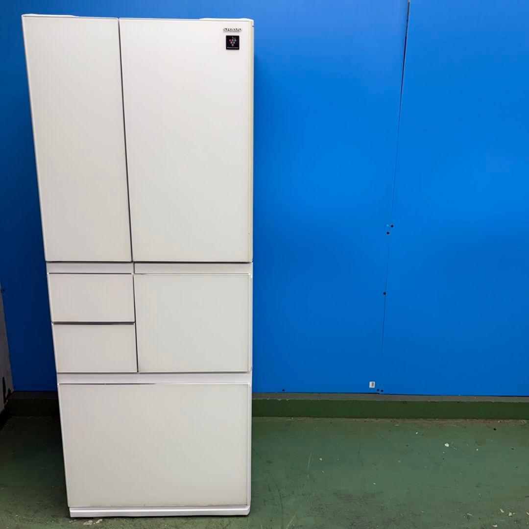 884 SHARP 6ドア 観音開 フレンチドア 400L〜500L 自動製氷機