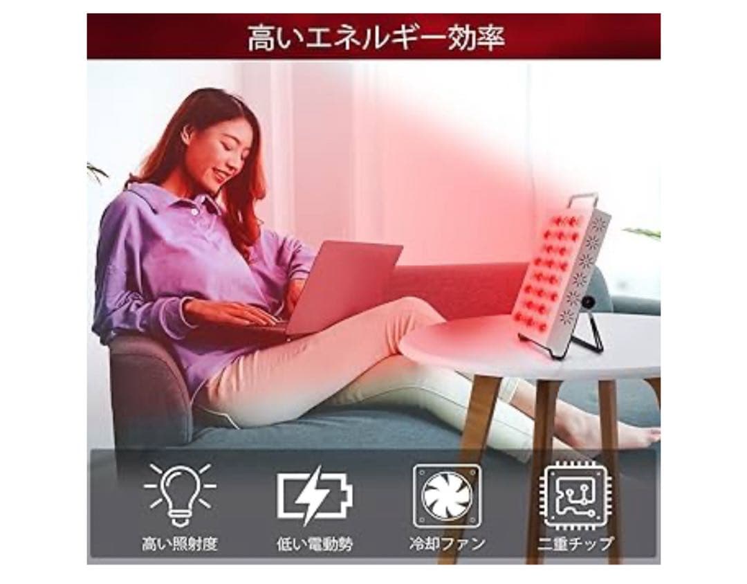 近赤外線ライトパネル 近赤外線LED 660nm & 850nm近赤外線