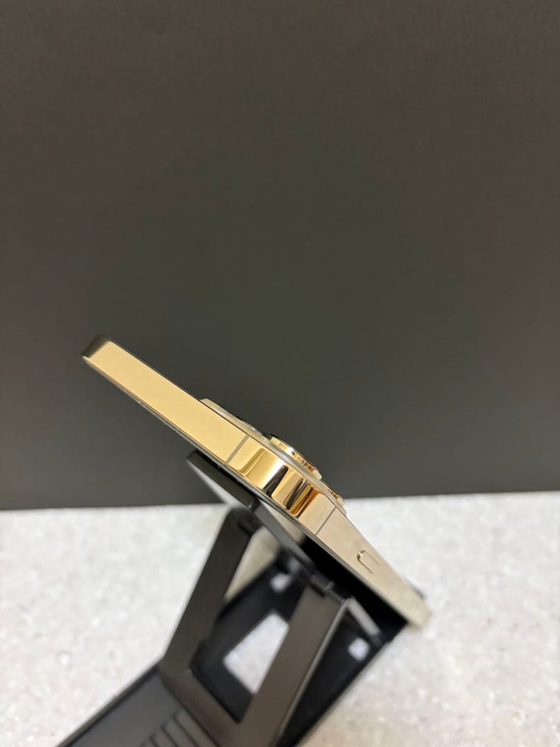 【美品】iPhone13 ProMax 128G ゴールド★バッテリー98%純正