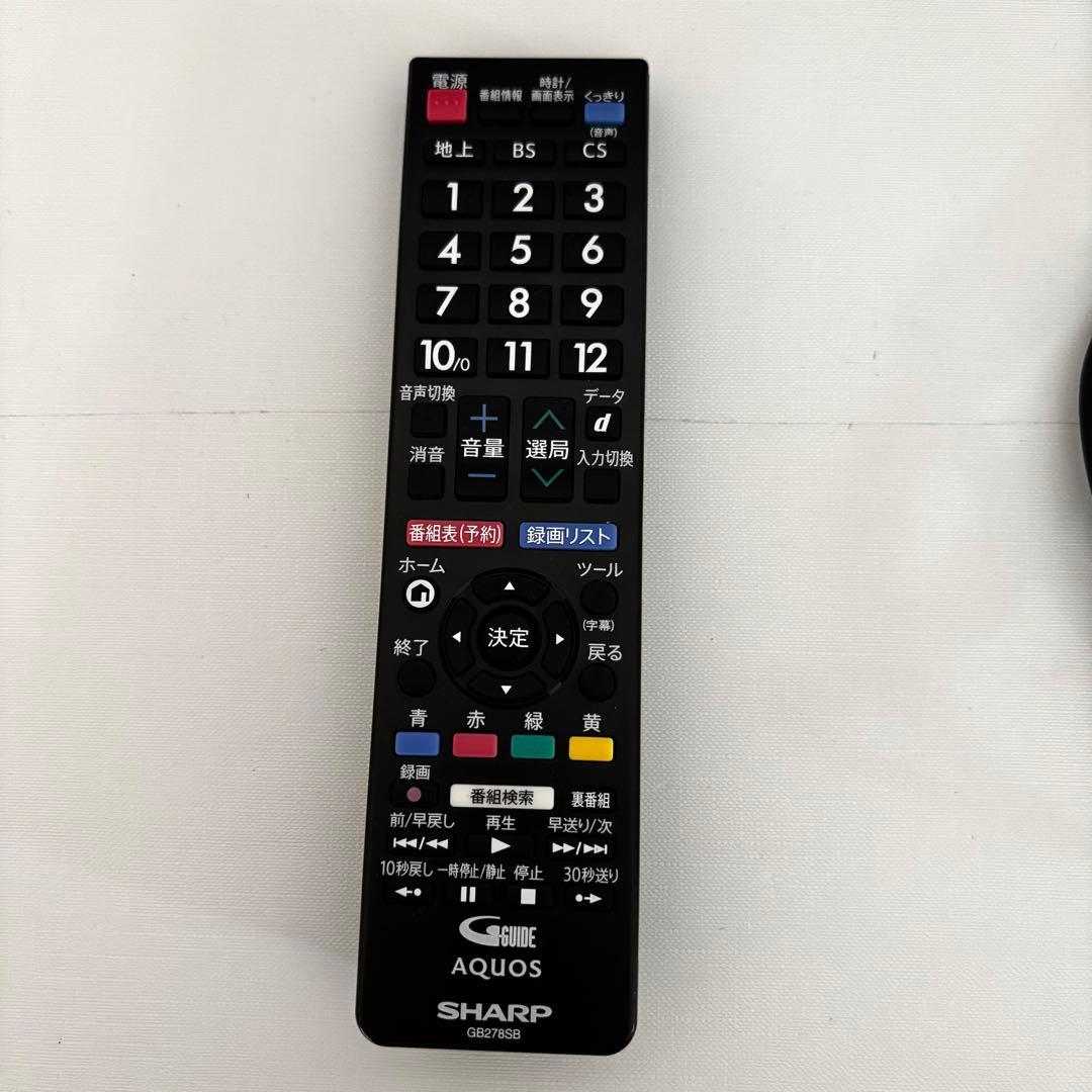 SHARP AQUOS 32型 液晶テレビ 2T-C32AE1 リモコン付