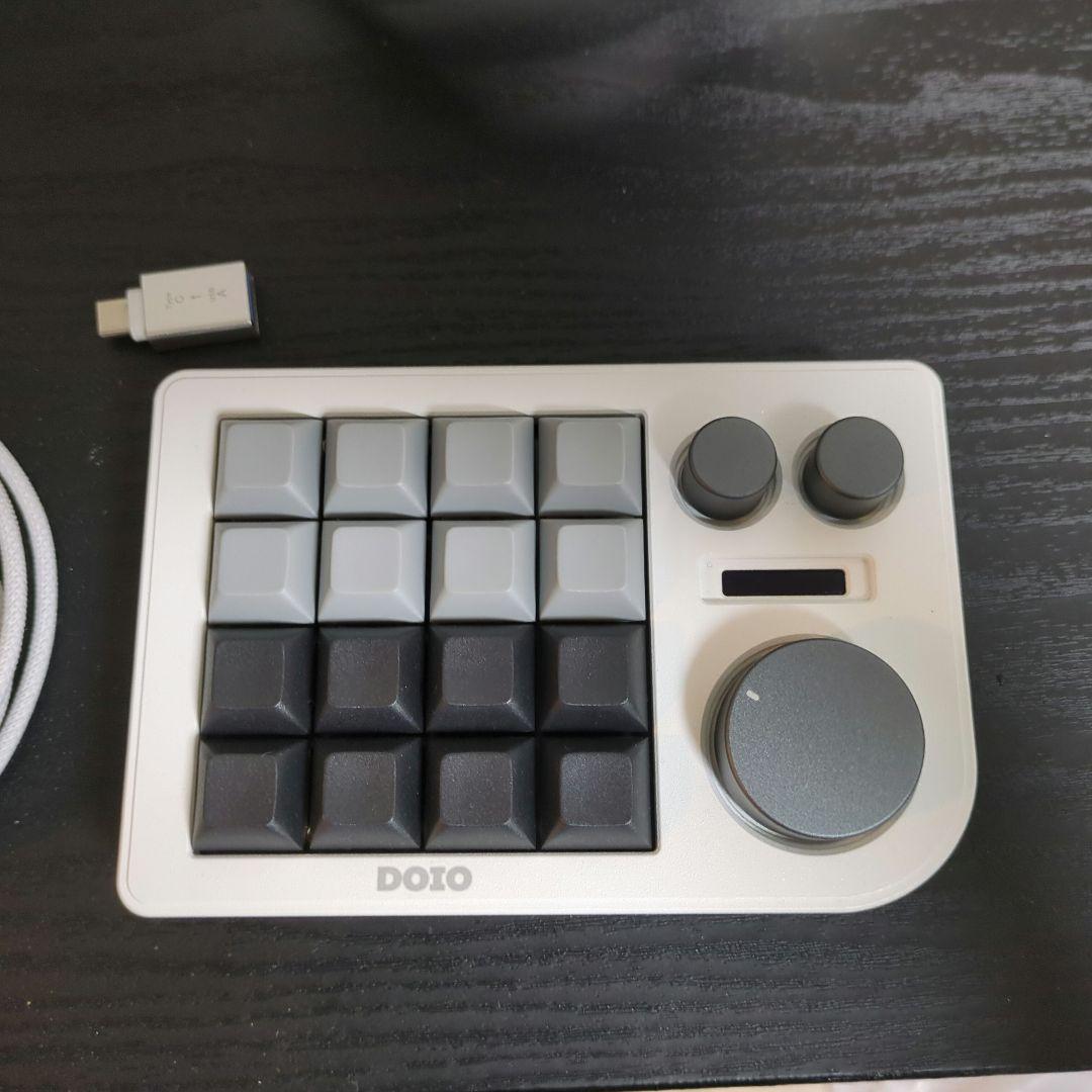 KB16 マクロメカニカル片手キーボード VIA ホットスワップ プログラム機能