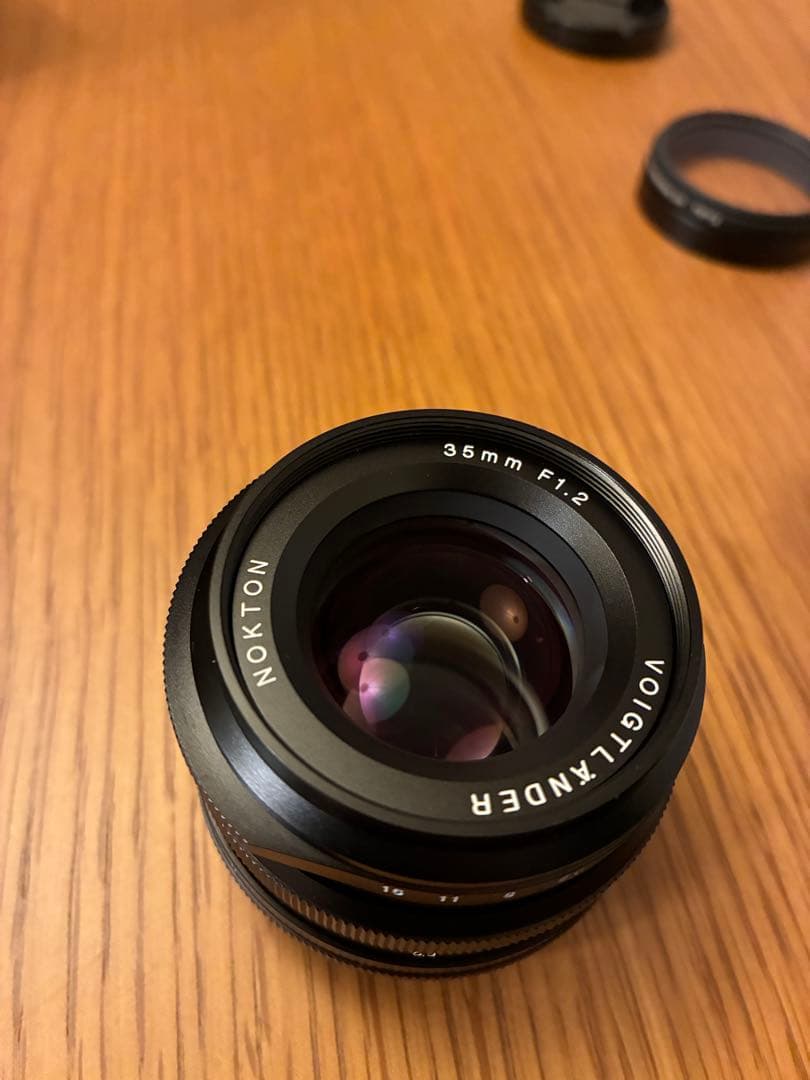 nokton 35mmf1.2 xマウント　新品同等品