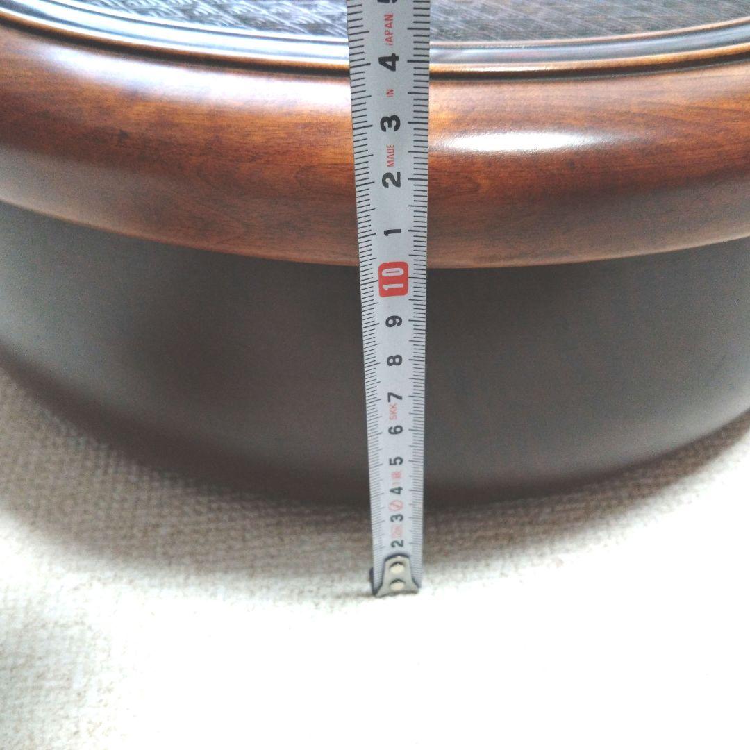 烏城彫　茶櫃　煎茶道具入れ　岡山県漆工芸品