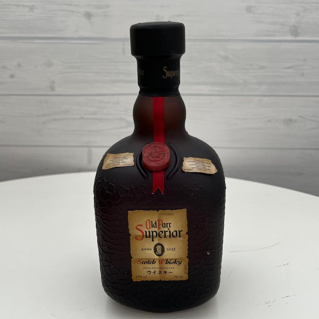 [未開栓] Old Parr Superior ブレンデッドスコッチウイスキー