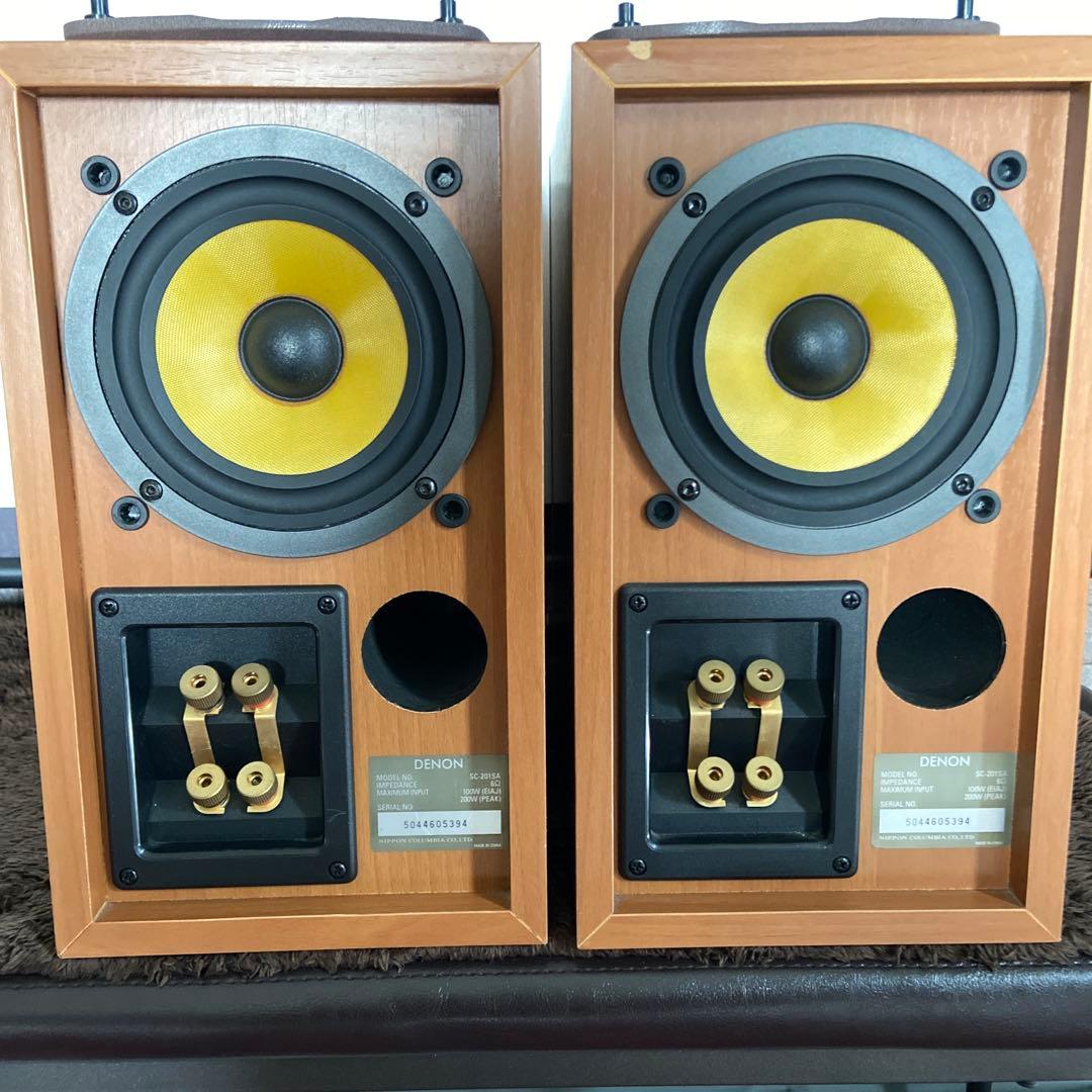 DENON デノン SC-201SA 3ウェイ4スピーカー　ペア　美品