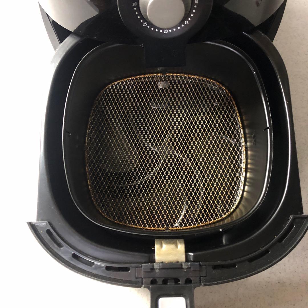 美品！ フィリップス ノンフライヤー HD9220 黒　ブラック　グリル