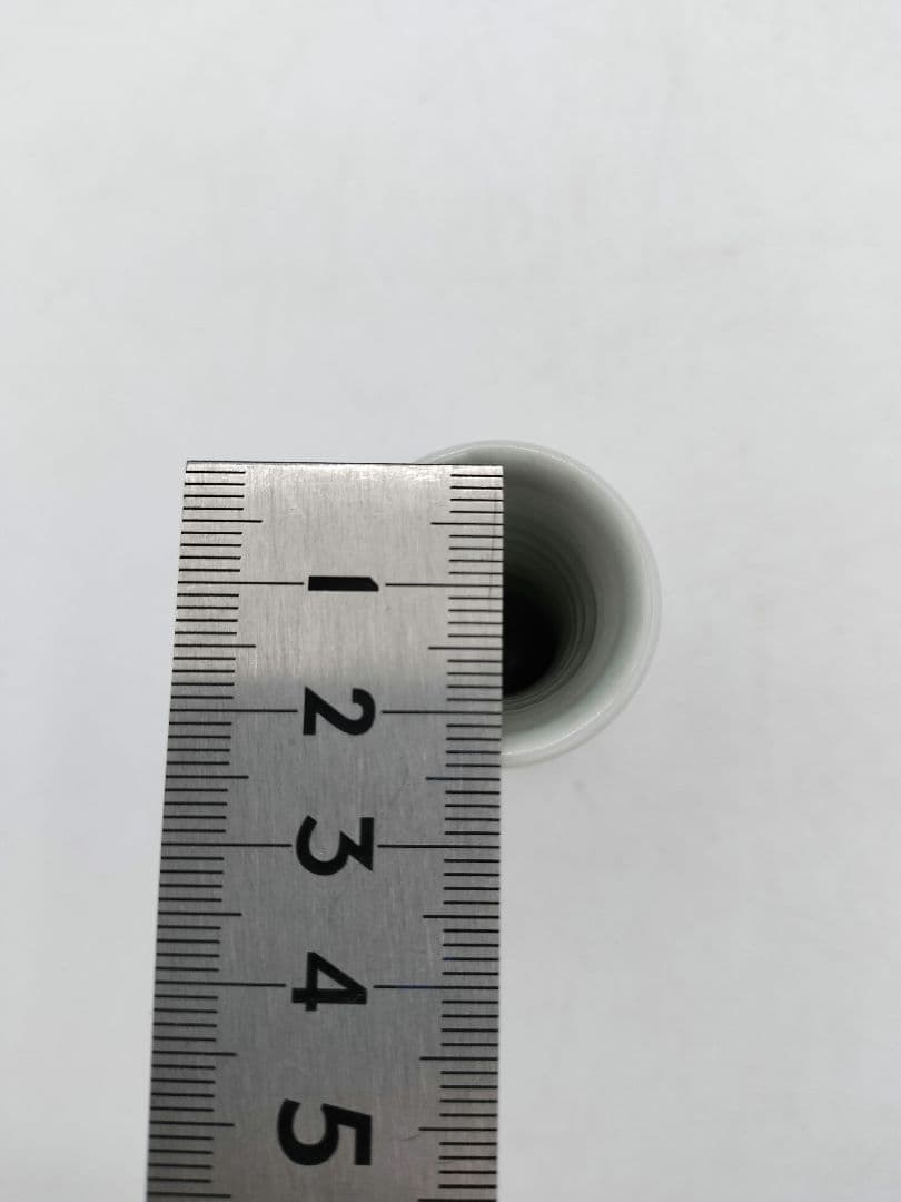 c730 煎茶　箸立 色絵 龍赤絵 神崎伸 茶道具 古物