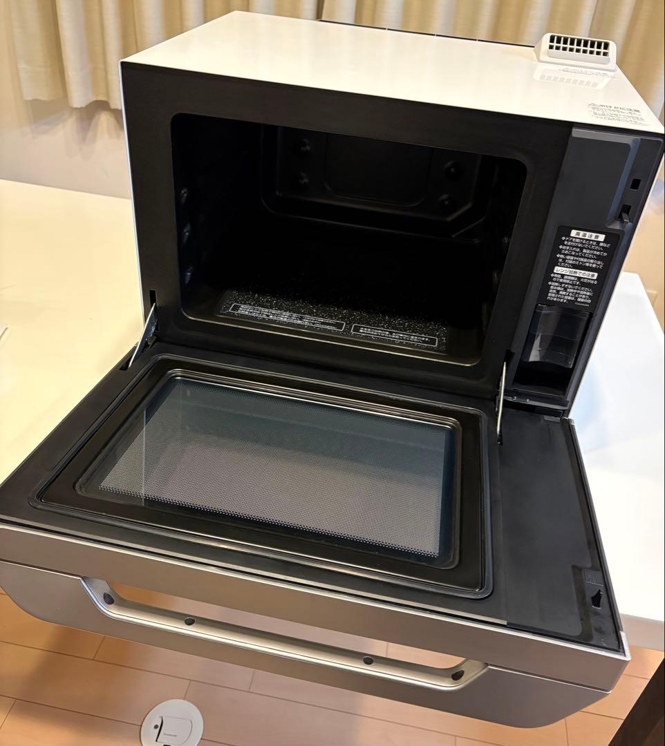 SHARP ヘルシオ ウォーターオーブン 電子レンジ AX-PX1-W