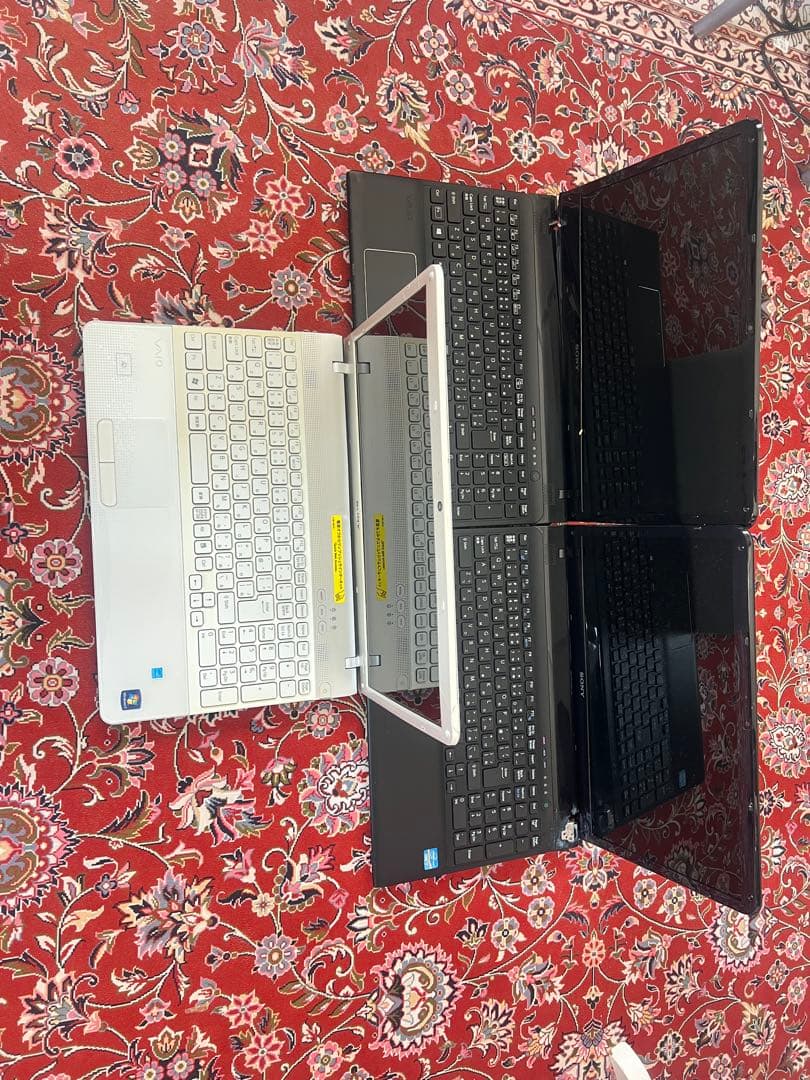ソニーノートパソコン3台