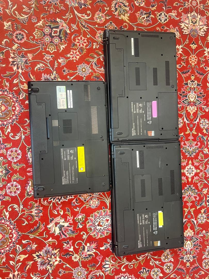 ソニーノートパソコン3台