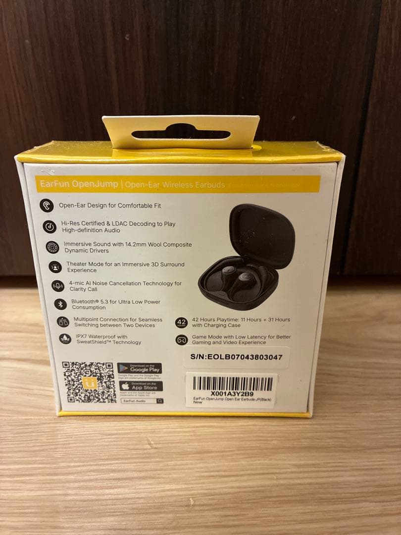 EarFun OpenJump ワイヤレスイヤホン