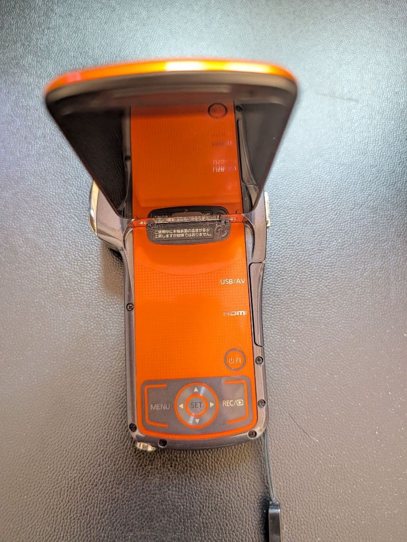 Panasonic HX-WA10 防水デジタルムービーカメラ オレンジ
