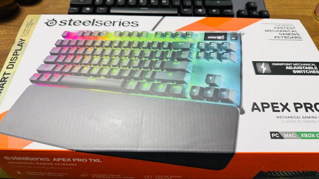 【ほぼ未使用】SteelSeries Apex Pro TKL US配列